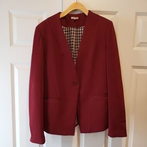 41 Hawthorn collarless blazer